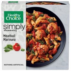 Healthy Choice Simply Steamers Meatball Marinara Frozen Meal, 10 oz. Bowl