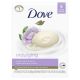 Dove Indulging Gentle Beauty Bar Soap for Dry Skin, Sweet Cream and Peony, 3.75 oz (8 Bars)