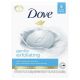 Dove Gentle Exfoliating Women's Beauty Bar Soap All Skin Type, 3.75 oz (8 Bars)