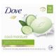 Dove Cool Moisture Gentle Beauty Bar Soap All Skin Type, Cucumber and Green Tea, 3.75 oz (12 Bars)