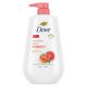 Dove Summer Care Long Lasting Women's Body Wash All Skin Type, Grapefruit and Lemon Balm, 30.6 fl oz
