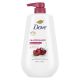 Dove Moisturizing Gentle Women's Body Wash with Pump All Skin Type, Revitalizante Cherry & Chia Milk, 30.6 oz