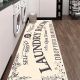 Laundry Anti-skid And Waterproof Simple Pattern Laundry Mat, Kitchen Floor Mat, Bathroom Laundry Room Decoration Accessories