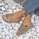 Women's Floral Pattern Platform Sandals, Slip On Half Transparent Band Casual Slides, Low Wedge Versatile Slides