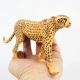 Simulation Leopard Cheetah Crafts Decoration Ornament Sculpture Toys Animals Statue Decorations Figure
