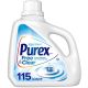 Purex Liquid Laundry Detergent, Free & Clear, 150 Fluid Ounces, 100 Loads