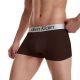 Fashion Letter Printing Boxershorts Breathable Ice Silk Men's Underwear 3D Pouch Shorts Underpants Seamless Male Boxer Pants