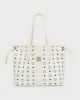MCM SHOULDER BAGS WOMEN LEATHER WHITE