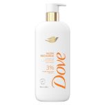 Dove Exfoliating Glow Recharge Women's Body Wash 3% Brightening Serum with Vitamin C All Skin 18.5 oz