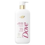 Dove Exfoliating Melanin Body Wash Even Skin Tone 5% Pro-Ceramide Serum with BHA All Skin Type, 18.5 oz