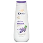 Dove Relaxing Body Wash Lavender Oil & Chamomile Cleanser, 20 oz