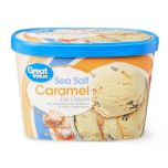 Great Value Sea Salt Caramel Ice Cream, 48 fl oz