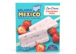 Helados Mexico Strawberry and Cream Real Fruit and Ice Cream Bars, Gluten-Free, 16.5oz, 6 Count