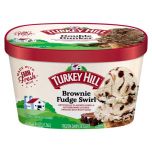 Turkey Hill Brownie Fudge Swirl Frozen Dairy Dessert 1.44 Qt