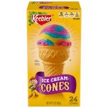 Keebler Ice Cream Cake Cone 24 Count Box