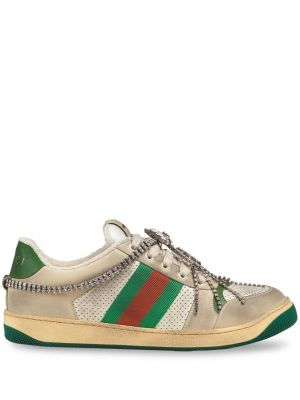 Gucci Screener sneaker with crystals(35-45) 2021
