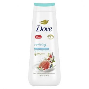 Dove Reviving Long Lasting Gentle Women's Body Wash, Blue Fig and Orange Blossom, 20 fl oz