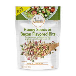 Salad Pizazz! Honey Seeds & Bacon Flavored Bits, 5 oz Bag