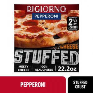 DiGiorno Frozen Pizza, Pepperoni, Stuffed Crust Pizza with Marinara Sauce, 22.2 oz (Frozen)