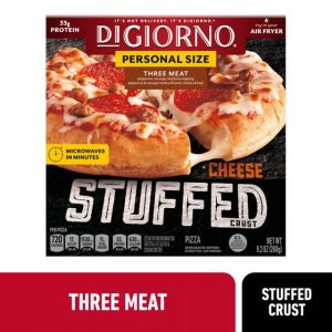 DiGiorno Three Meat, Personal Pizzas Pizza, 9.2 oz (Frozen)