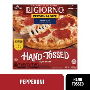 DiGiorno Frozen Pizza, Pepperoni Hand-Tossed Crust Mini Pizza with Marinara Sauce, 9.3 oz (Frozen)