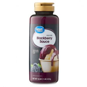 Great Value Blackberry Sauce, 16 oz