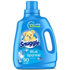 SAME DAY DELIVERY - Snuggle Fabric Softener Liquid, Blue Sparkle, 75 Ounce, 90 Loads