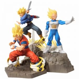 Dragon Ball Z Super Saiyan Son Goku Vegeta Trunks Anime Action Figure Absolute Perfection Figure Toys PVC Model Doll Gifts