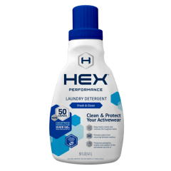 HEX Performance Fresh & Clean Scent Detergent, 50 loads