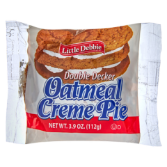 Little Debbie Double Decker Oatmeal Cream Pie 3.9oz