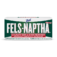 Zout Fels-Naptha Laundry Bar and Stain Remover, Tough Stain Removal, 5 oz., 1 Count