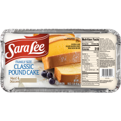 Sara Lee® Classic Pound Cake 16oz (Frozen)