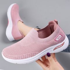 Fashion Women Running Flats Breathable Casual Outdoor Light Weight Sports Shoes Walking Sneakers Spring Fashion High Quality