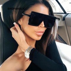 Sunglasses Square Woman Sun Glasses Female Eyewear Eyeglasses Plastic Frame Clear Lens UV400 Shade Fashion Driving New