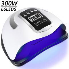 UV LED Lamp For Nail Dryer Manicure With 1.5m Cable Nail Drying Lamp 66LEDS UV Gel Varnish With LCD Display UV Lamp For Manicure