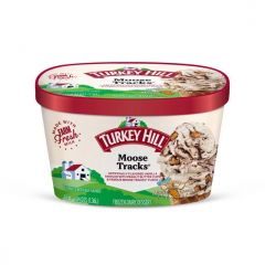 Turkey Hill Moose Tracks Premium Ice Cream, 46 fl oz