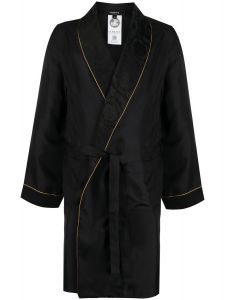 Versace jacquard silk robe