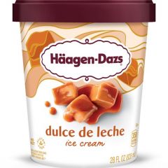 Haagen Dazs Dulce De Leche Ice Cream, Gluten-Free, 28 oz