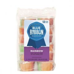 Blue Ribbon Classics Rainbow Sherbet Cups, 36 fl oz 12 Pack