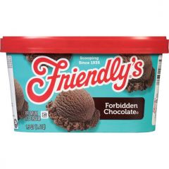 Friendly's Forbidden Chocolate Ice Cream Tub - 1.5 Quart