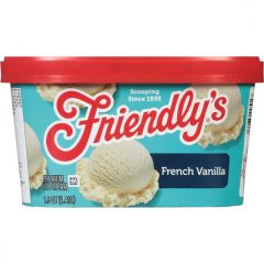 Friendly's Rich and Creamy French Vanilla Ice Cream Tub - 1.5 Quart