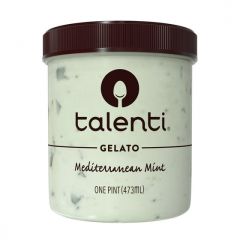Talenti Gelato Gluten Free Mediterranean Mint Frozen Dessert Kosher Milk, 16 oz 1 Count