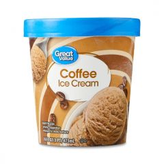 Great Value Coffee Ice Cream, 16 fl oz