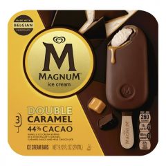Magnum Creamy Double Caramel Vanilla Kosher Ice Cream Bars, 3.04 fl oz, 3 Count