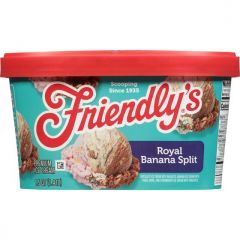 Friendly's Rich and Creamy Royal Banana Split Ice Cream Tub - 1.5 Quart