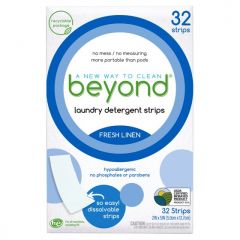 Beyond Laundry Detergent Strips [32 strips] - Fresh Linen