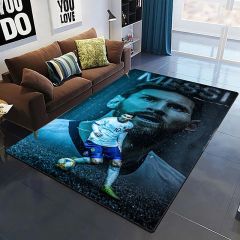 Football Superstar Fashion 3D printed area rugs Living room Bedroom floor mat Kitchen Non slip Matte Mat Children's Bedroom Mat