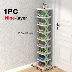 1pc Stackable Shoe shelf for Small Spaces - Easy to Assemble and Organize Your Footwear