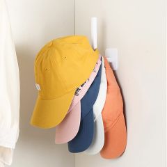 1pc Hat Rack For Baseball Hats Adhesive Hat Hooks For Wall Hat Hanger Storage Hat Organizer No Drilling Hat Holder For Door Closet
