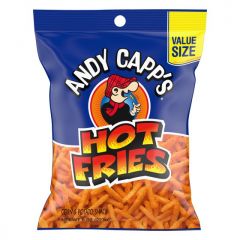 Andy Capp's Big Bag Hot Fries, Corn & Potato Snacks, 8 oz.